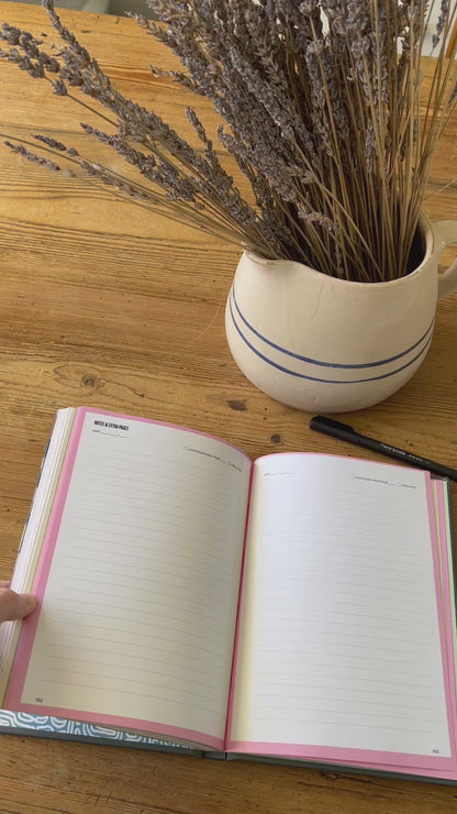 Blush Flower - Personalized prompted journals for recording and creating memories with your kids