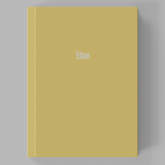 Soft Orange - Personalized prompted journals for recording and creating memories with your kids